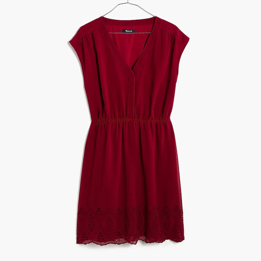 Madewell Skygaze Eyelet Dress